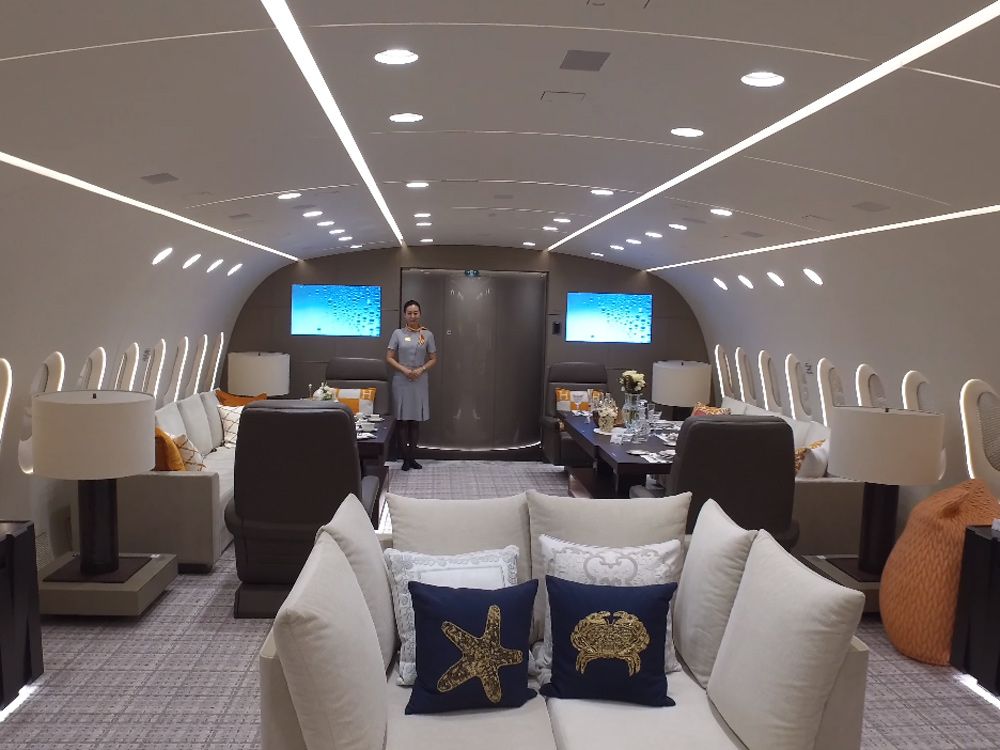 Step Inside The World S Largest Most Luxurious Private Jet